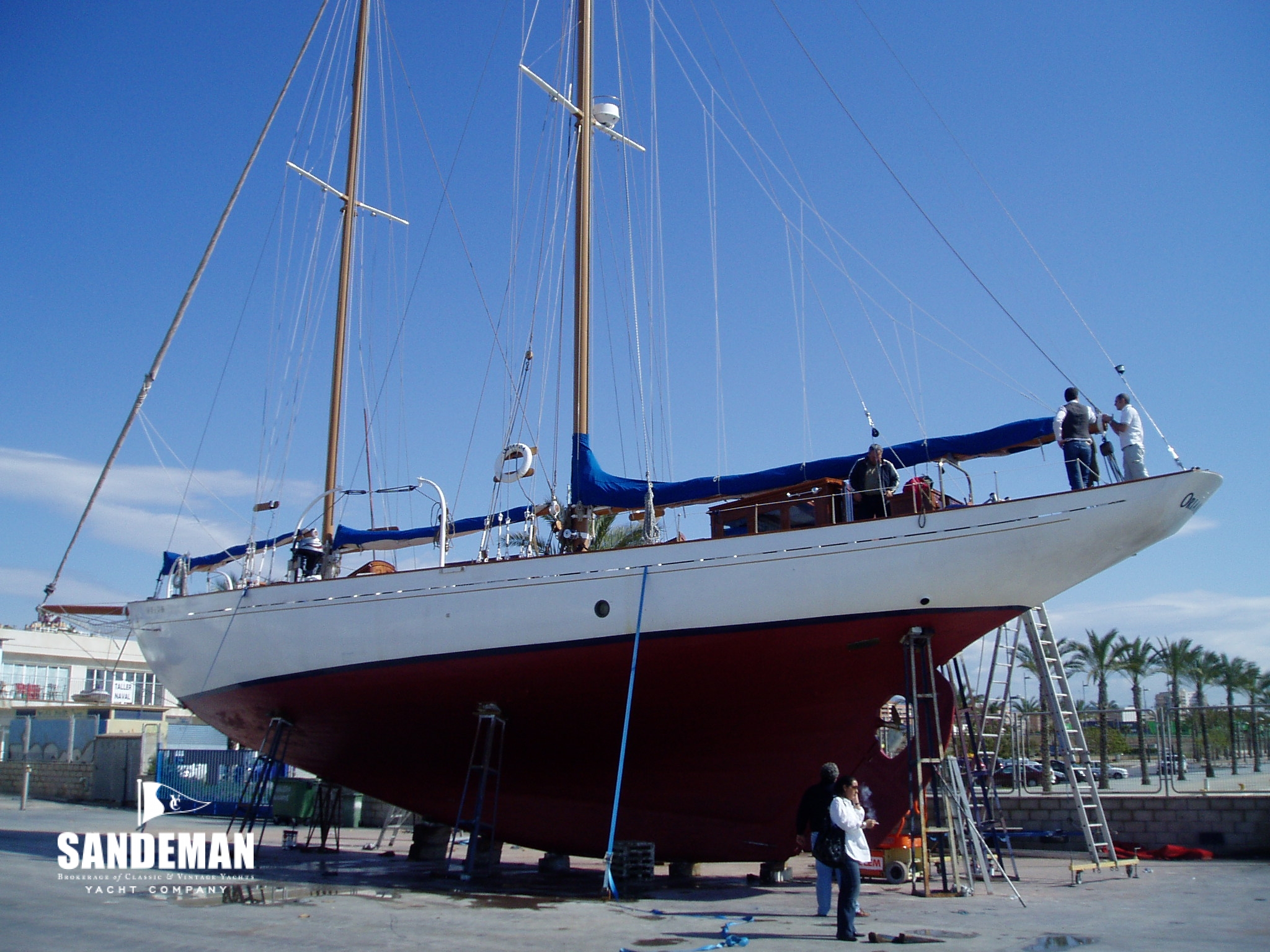 74 ft Andersen Staysail Schooner 1937 Sandeman Yacht Company